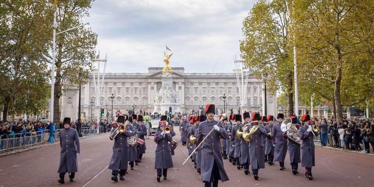 Osoyoos woman ‘bubbling with pride’ to see son play tuba at Buckingham Palace