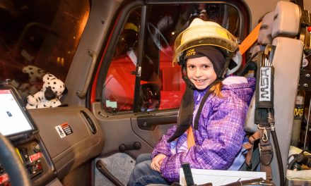 Girl, 8, named ‘Junior Fire Chief’ after winning colouring contest