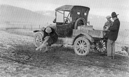 The Way We Were: A car trip down muddy Lakeshore Drive around 1920