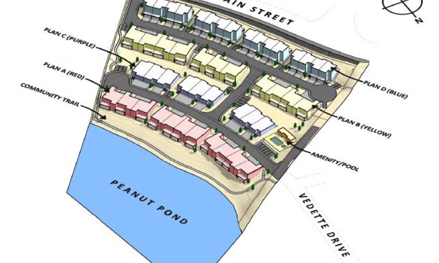 Large townhome project planned at Peanut Lake