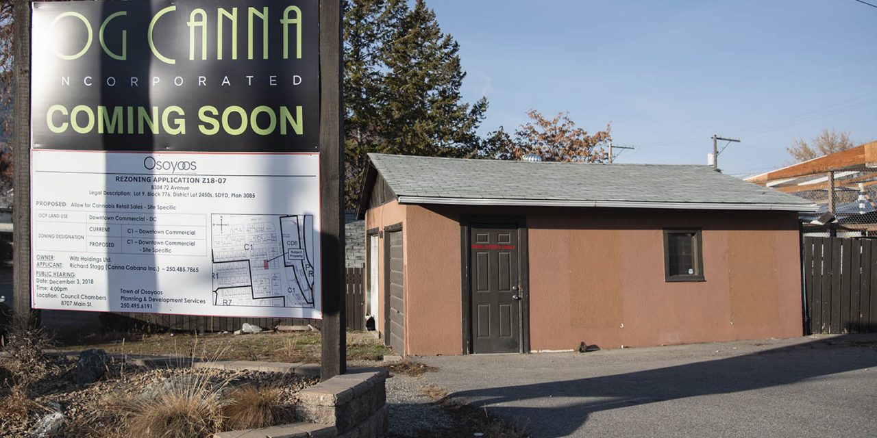 No opposition for pot shop in Osoyoos, but location a concern