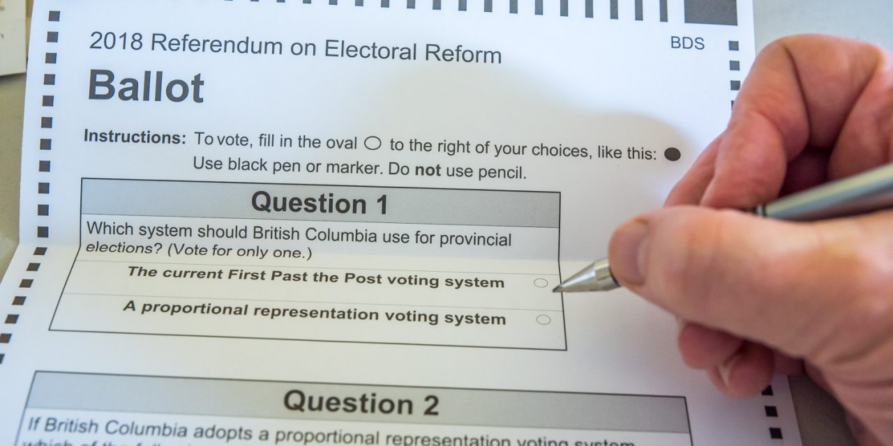 Voters reject adopting Proportional Representation voting system