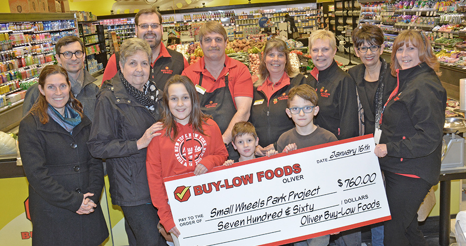 Buy-Low Foods supports small wheels park project