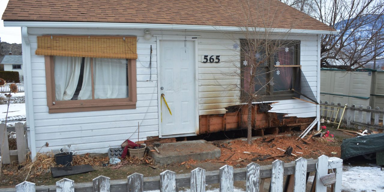 Woman displaced by fire