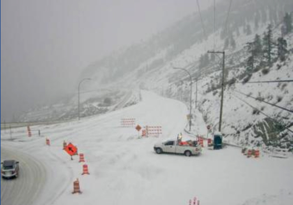 Highway north of Oliver reopens after major closure