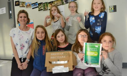 Students saving people with batteries