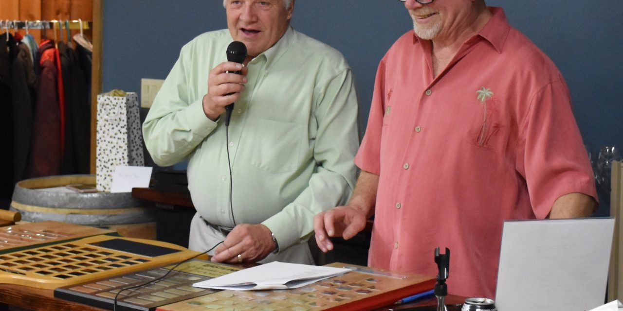 Volunteers celebrated by the Oliver Curling Club
