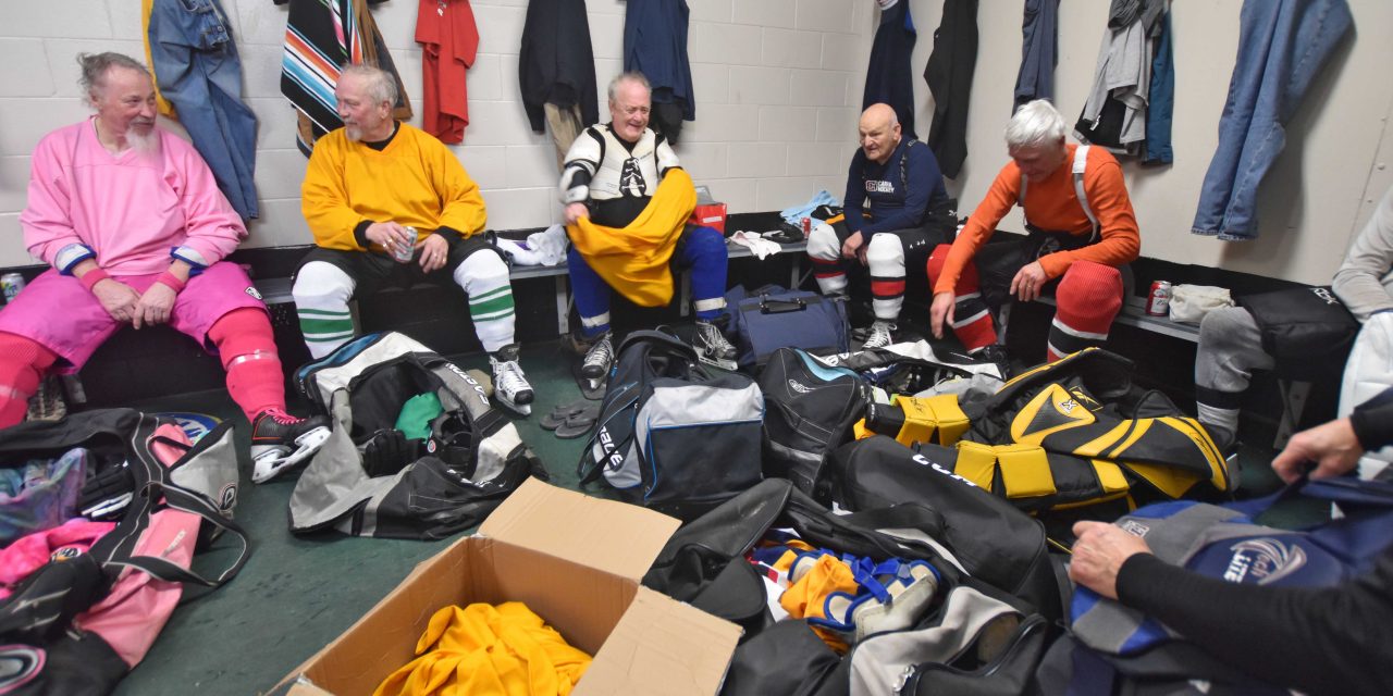 Aging hockey players relive their youth at 55+ Wine Capital Hockey Tournament