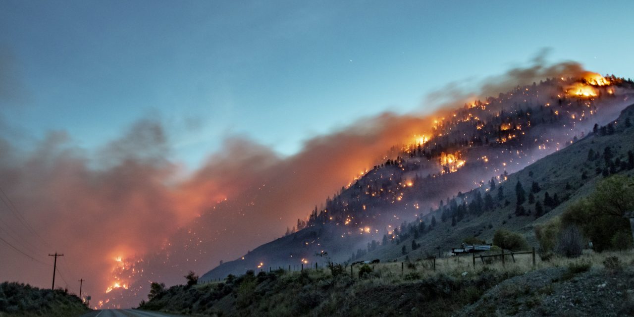 Richter Creek fire photos