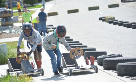 Scouts race for glory