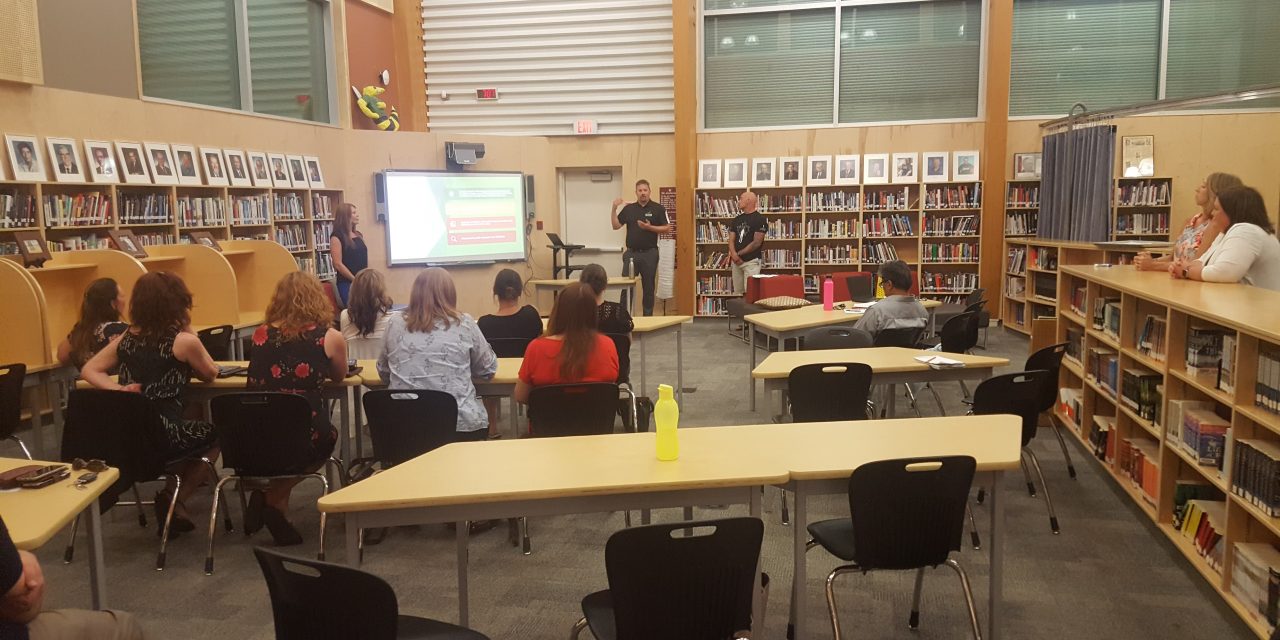 Teachers present school plans to board