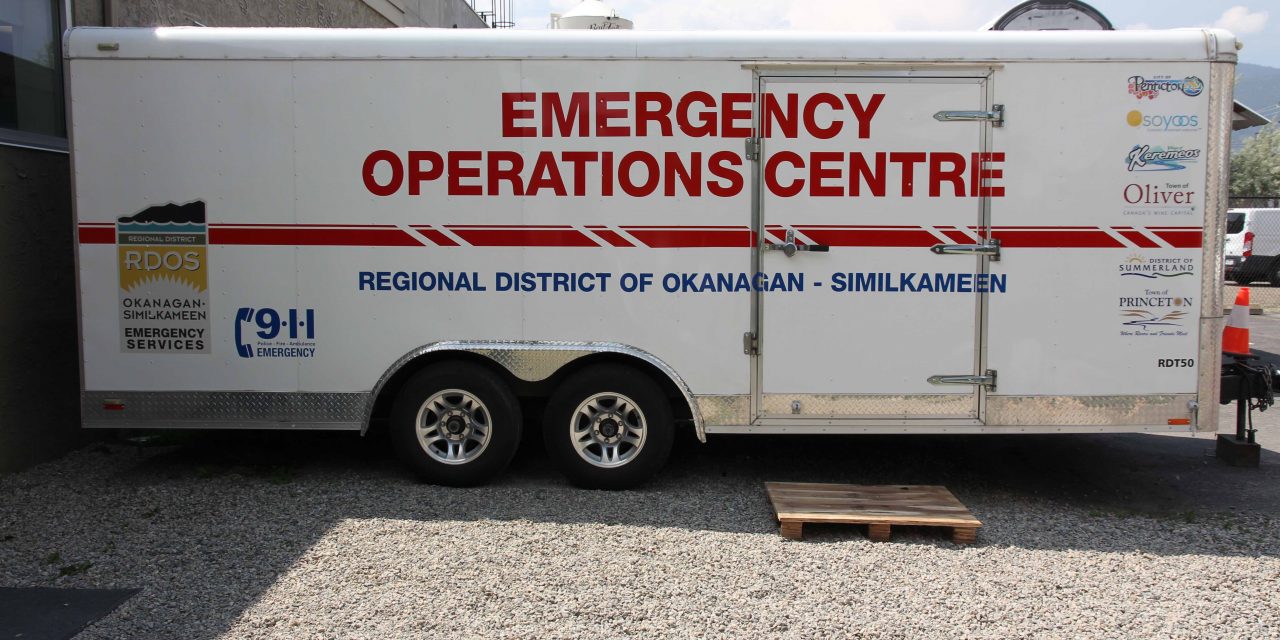 RDOS seeks grant for EOC equipment and training