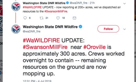 Crews mopping up as Oroville area fire contained