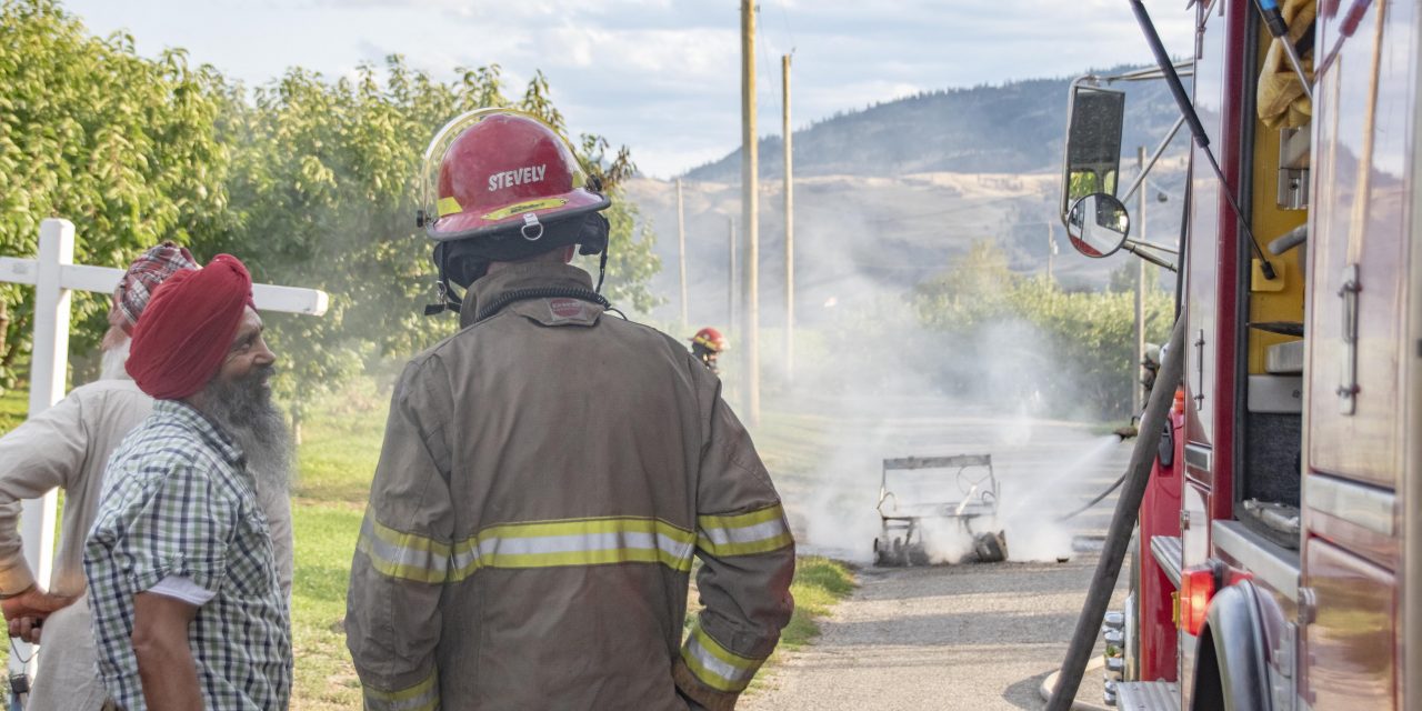 Golf cart fire TimesChronicle.ca