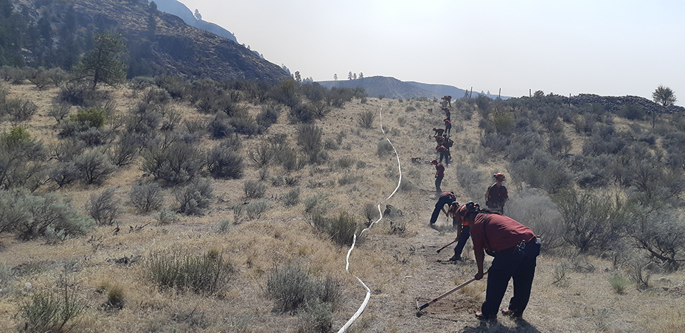 Fire no longer immediate threat