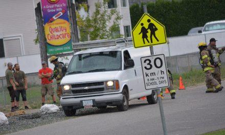 Gas line hit on Merlot