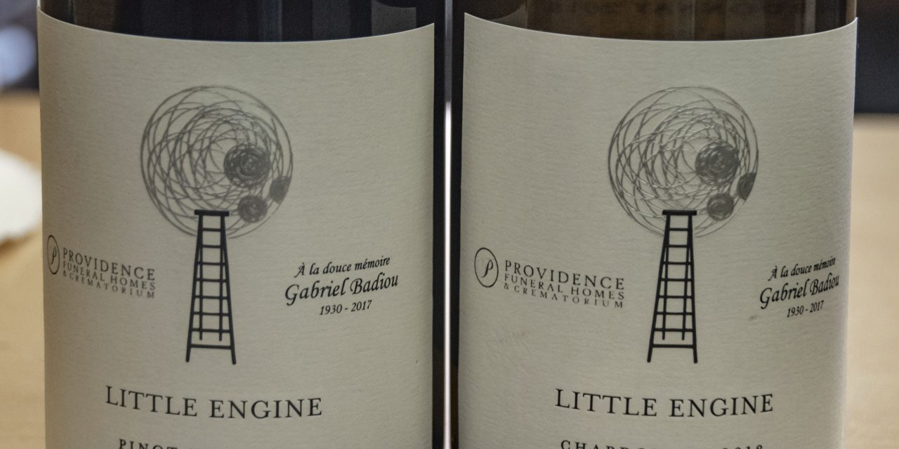 Funeral home bottling wine for after death