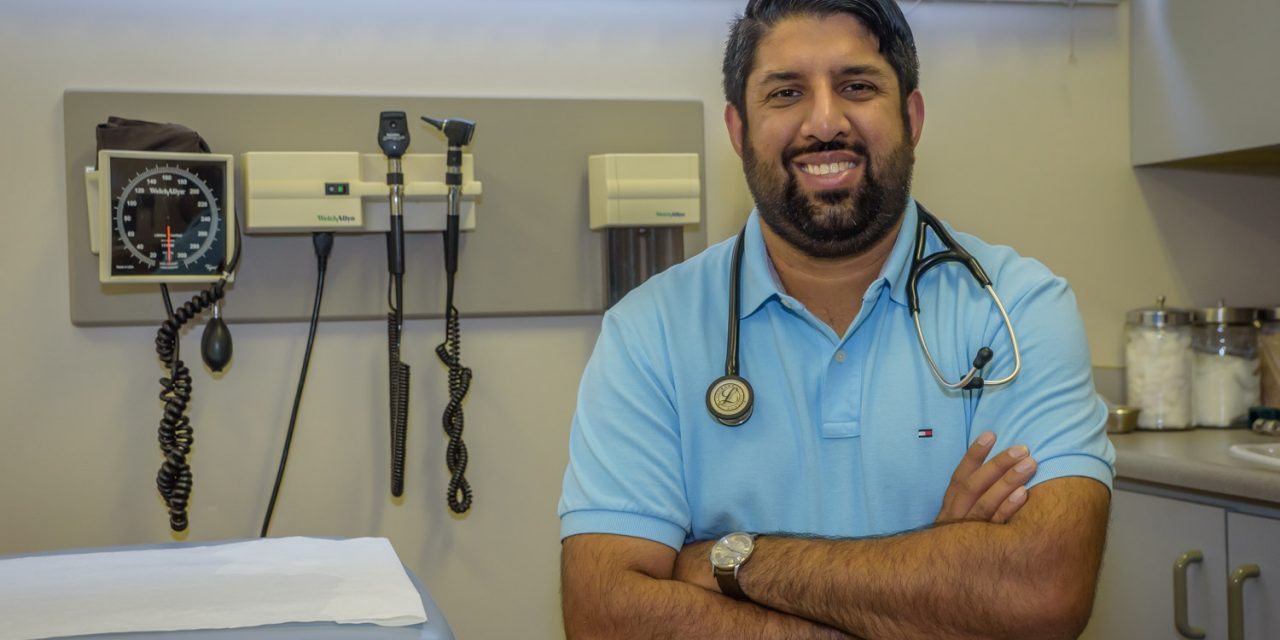 Doctors helping people stay home and stay safe