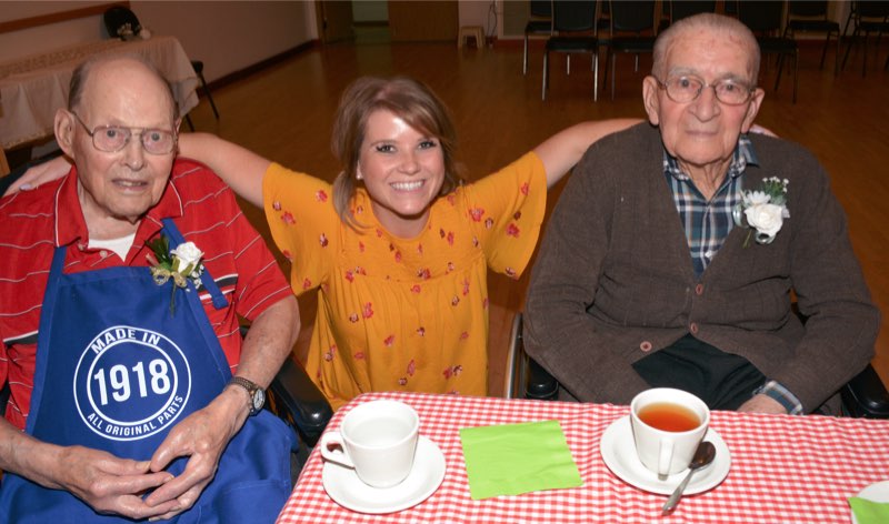 90-plus Tea fills senior centre with centuries