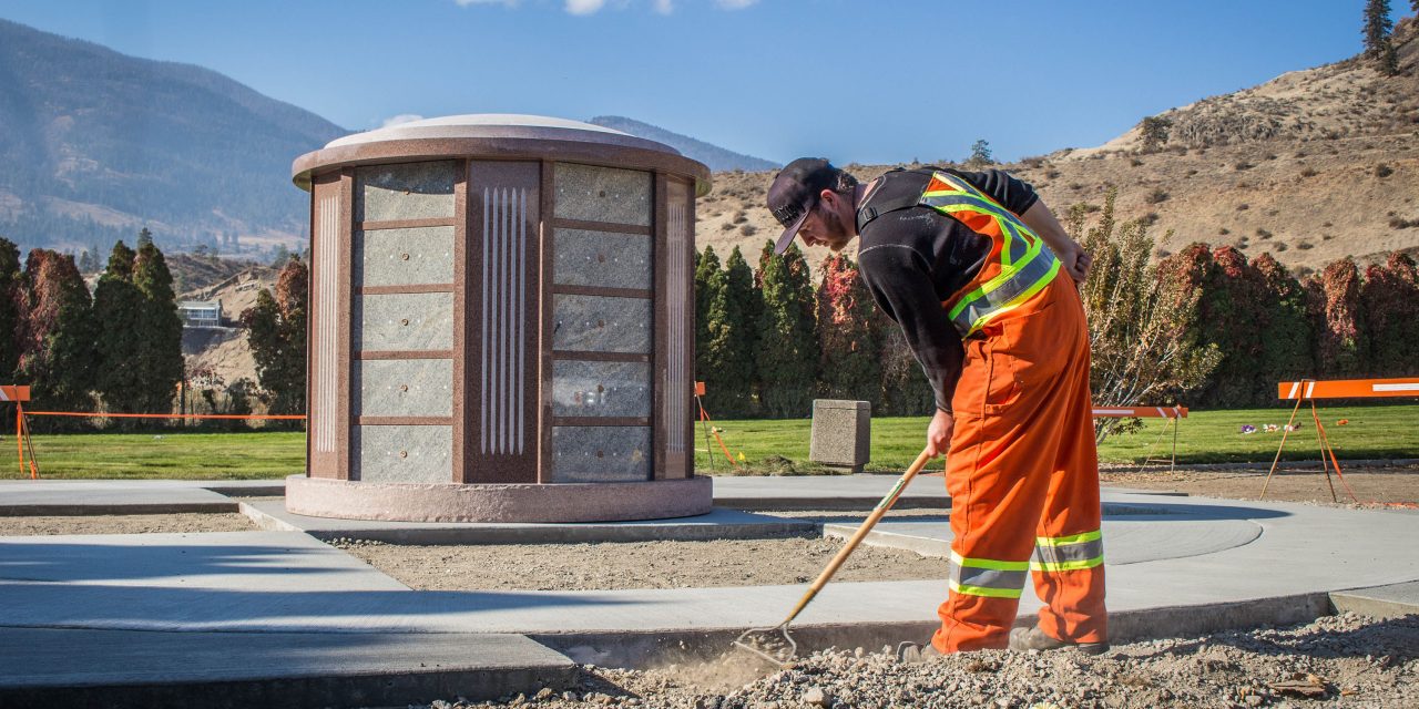 Oliver Cemetery gets new columbarium