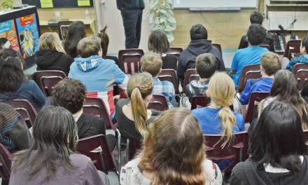 Guards warn students against drug use