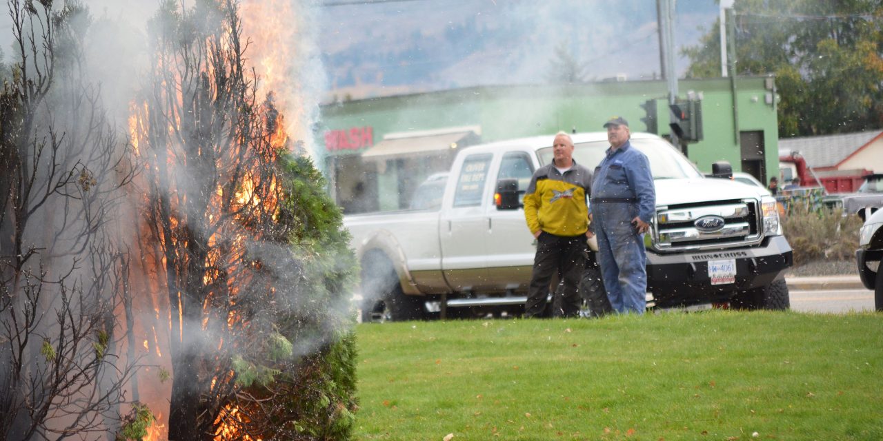 Man charged after starting fire in dumpster