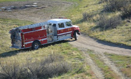 Firefighters called to abandoned campfire