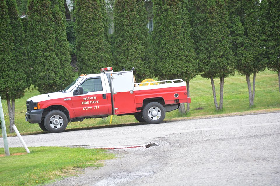 Campfire in the hills brings firefighters