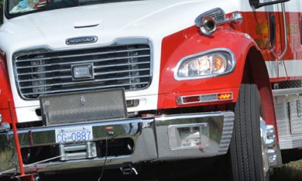 Home damaged in late night fire