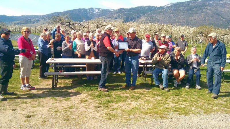 Okanagan Gleaners recognized for ‘outstanding service to humankind’