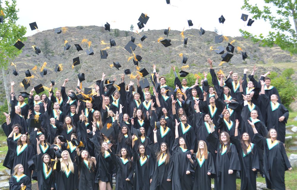 Grad banner idea nixed for ‘rockery’ photo