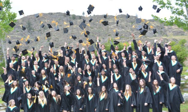 Grad banner idea nixed for ‘rockery’ photo
