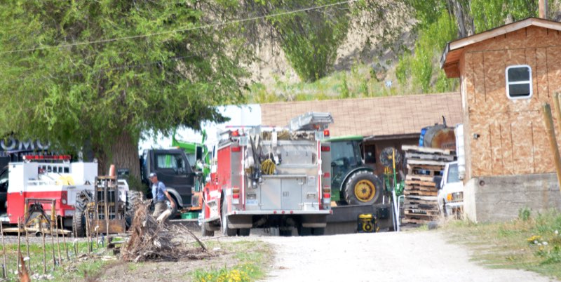 Firefighters respond to greenhouse fire
