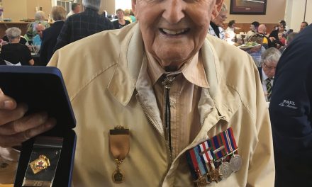 Veteran recognized for 75 years of service with Royal Canadian Legion
