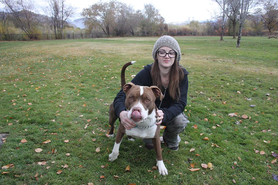 Rosco loves new dog park in Oliver