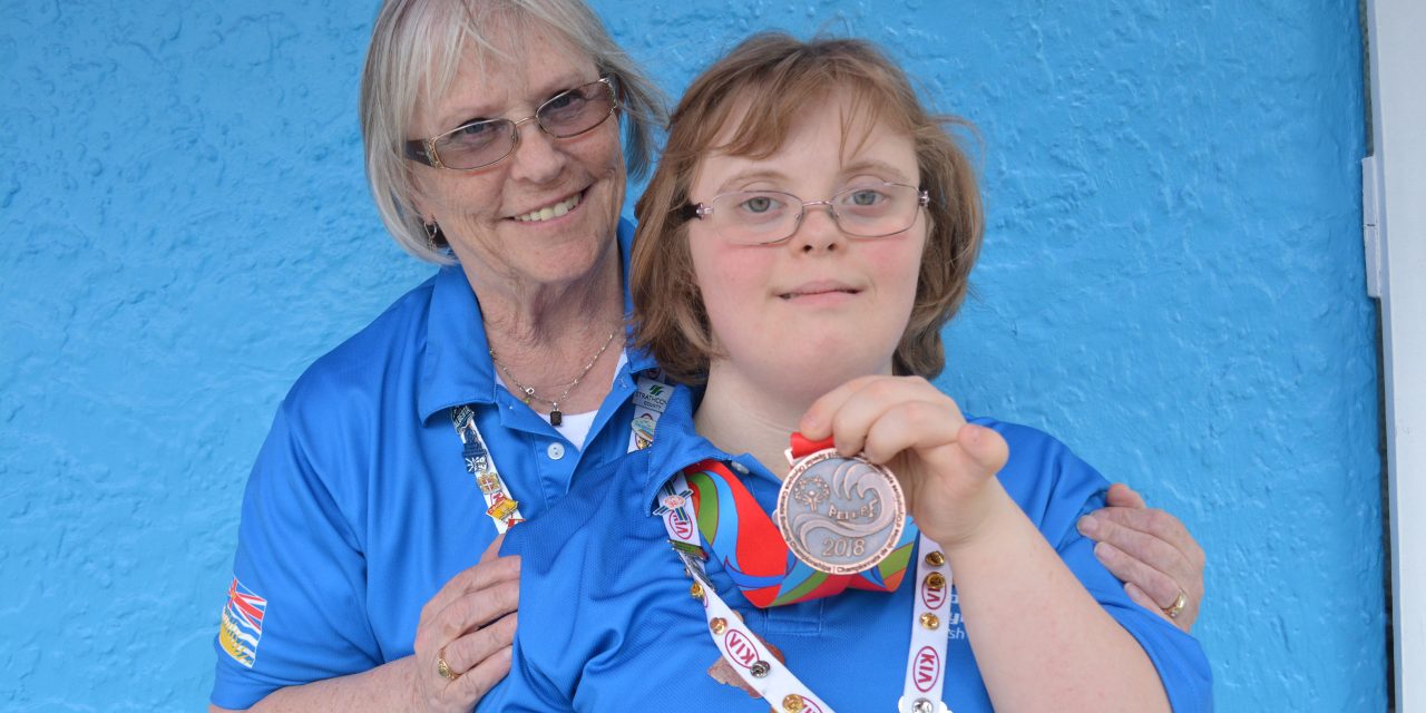 Special Olympian brings home bronze