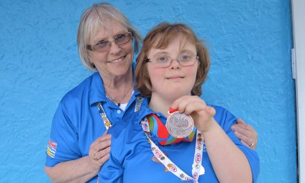 Special Olympian brings home bronze