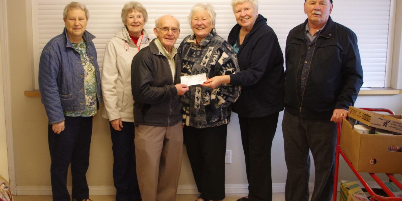 Order of Eastern Star raises funds for Food Bank