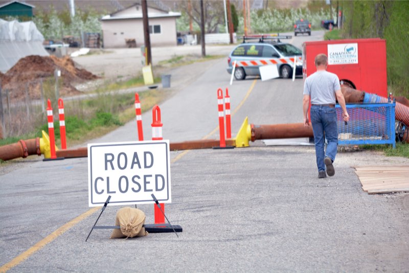 Park Rill Road remains closed to traffic