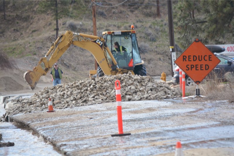 Culvert installation to leave rural Oliver without water