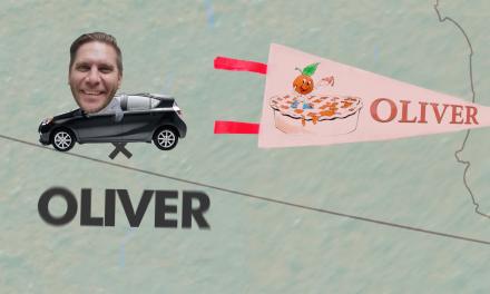 Oliver’s record-breaking cherry pie featured on TV