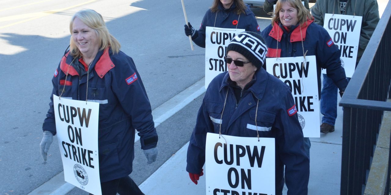 Oliver postal workers back to work, but strike not over