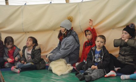 New tipi provides rich, cultural learning in Oliver