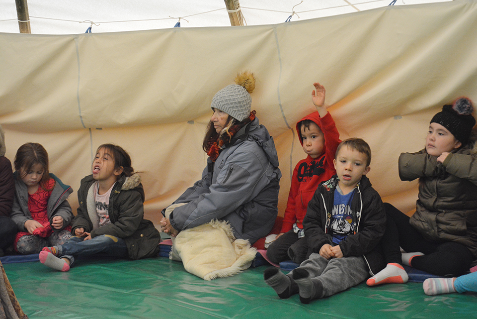 New tipi provides rich, cultural learning in Oliver