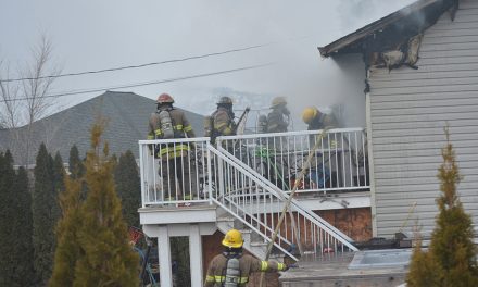 Fire damages house on Nk’Mip Vineyard Road