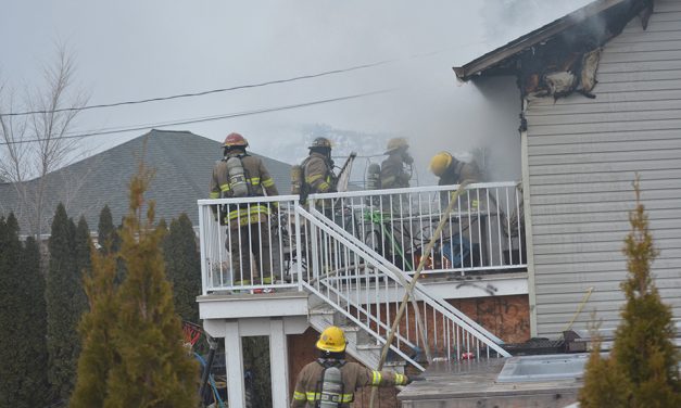 Fire damages house on Nk’Mip Vineyard Road