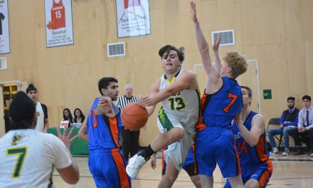 Hornets win first game of tournament