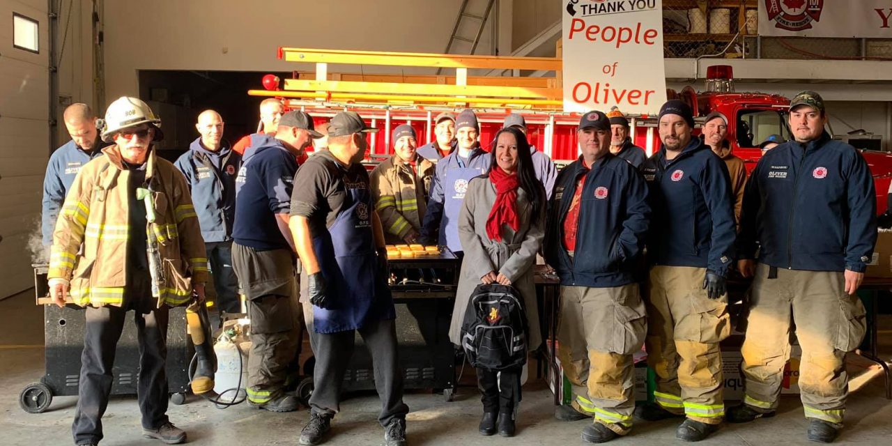 WOW and firefighters donate to Starfish