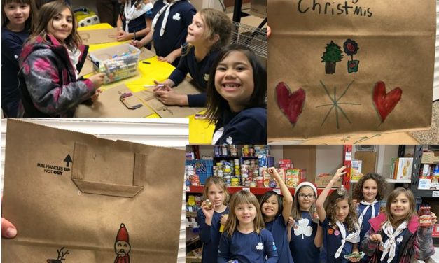 Brownies give better Christmas to less fortunate