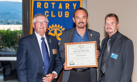 New Rotary president sets three goals for coming year